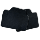 Black Floor Mats For BMW 1 Series F21 3-door Hatchback With 3 Color Stripes Tailored Set Perfect Fit - AutoWin