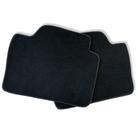 Black Floor Mats For BMW 2 Series F22 With Color Stripes Tailored Set Perfect Fit - AutoWin