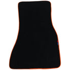 Black Floor Floor Mats For BMW 2 Series F45 | Orange Trim