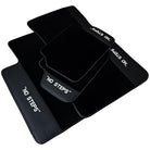 Black Floor Mats For BMW 3 Series E30 4-doors Sedan No Steps Edition - AutoWin