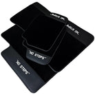 Black Floor Mats For BMW 3 Series E91 5-door Touring No Steps Edition - AutoWin