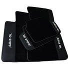 Black Floor Mats For BMW 3 Series E91 5-door Touring No Steps Edition - AutoWin