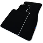 Black Mats For BMW 5 Series G30 | White Trim - AutoWin