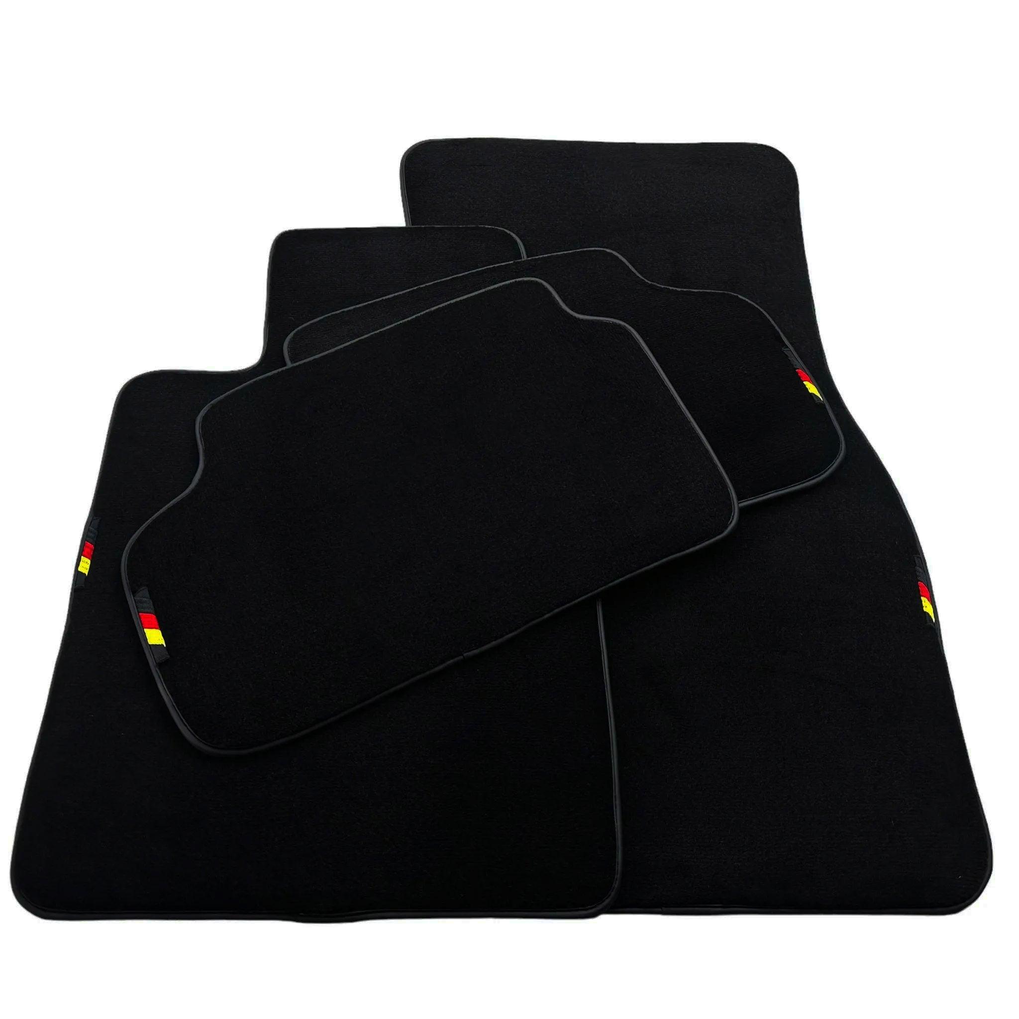 Black Floor Mats For BMW 6 Series E24 Coupe Germany Edition - AutoWin