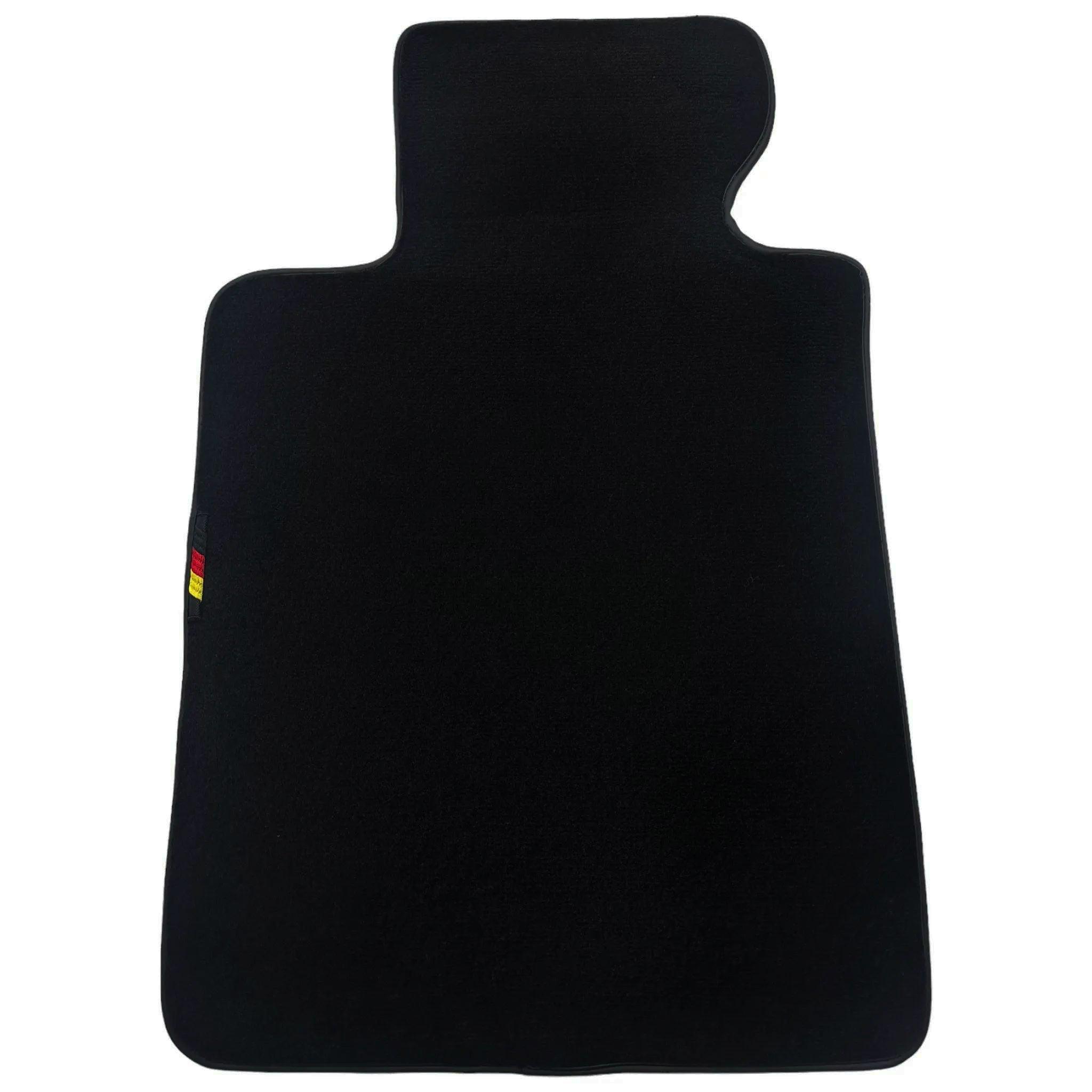 Black Floor Mats For BMW 6 Series F13 2-door Coupe Germany Edition - AutoWin