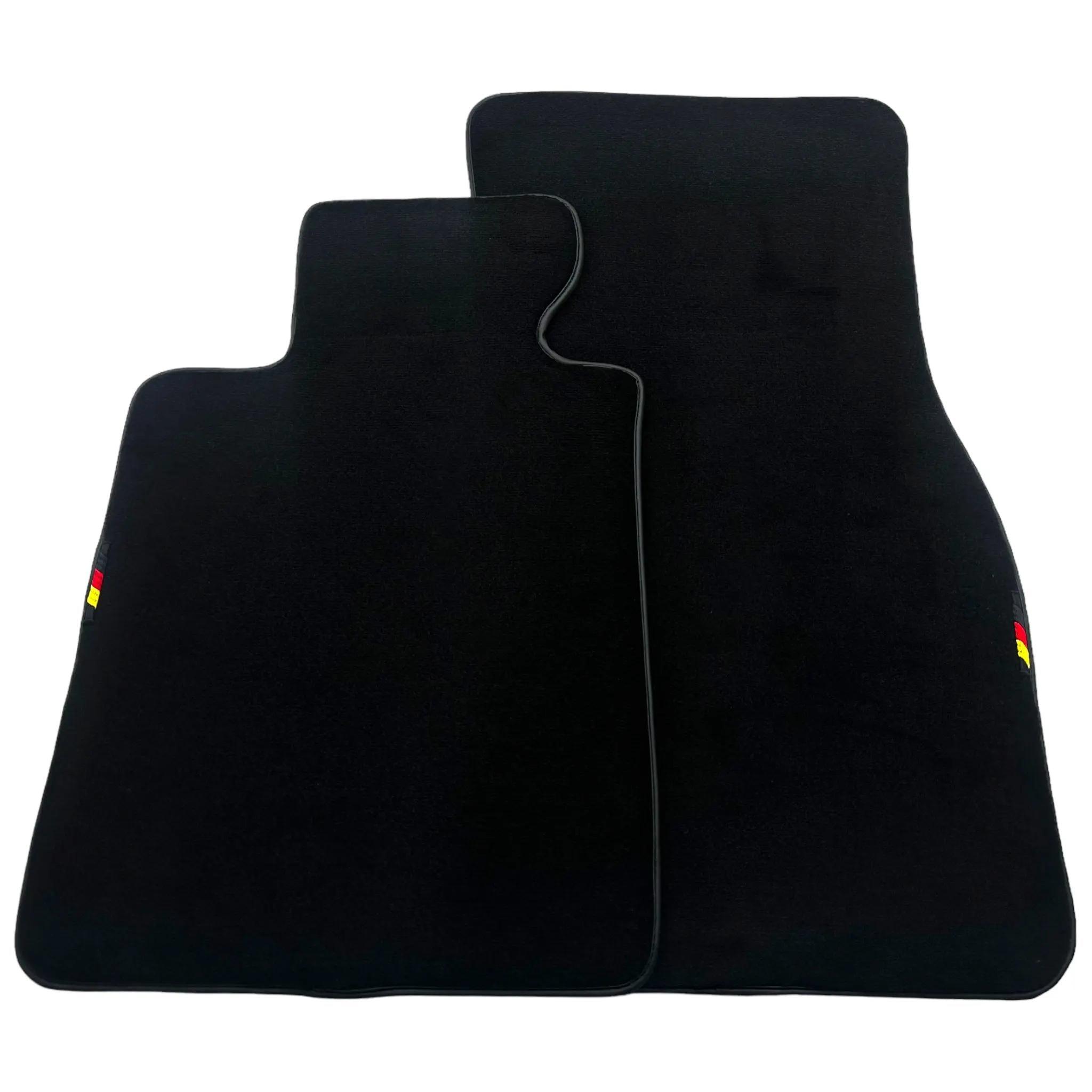 Black Floor Mats For BMW 6 Series F13 2-door Coupe Germany Edition - AutoWin