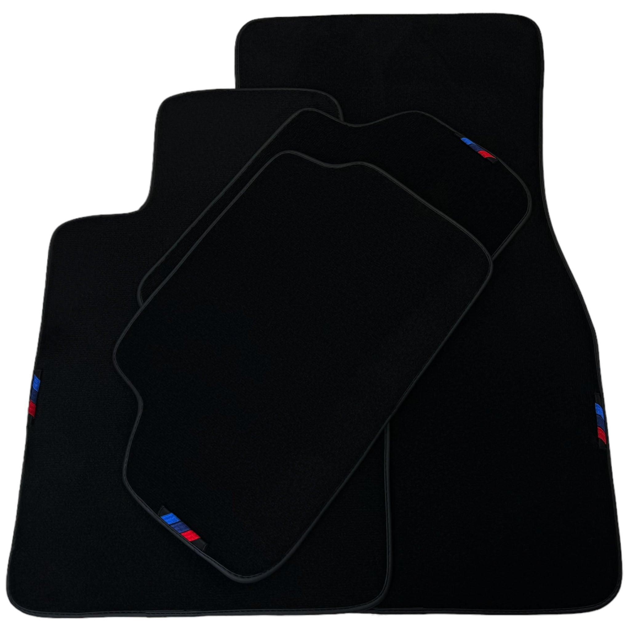 Black Floor Mats For BMW 6 Series F13 2-door Coupe | Black Trim