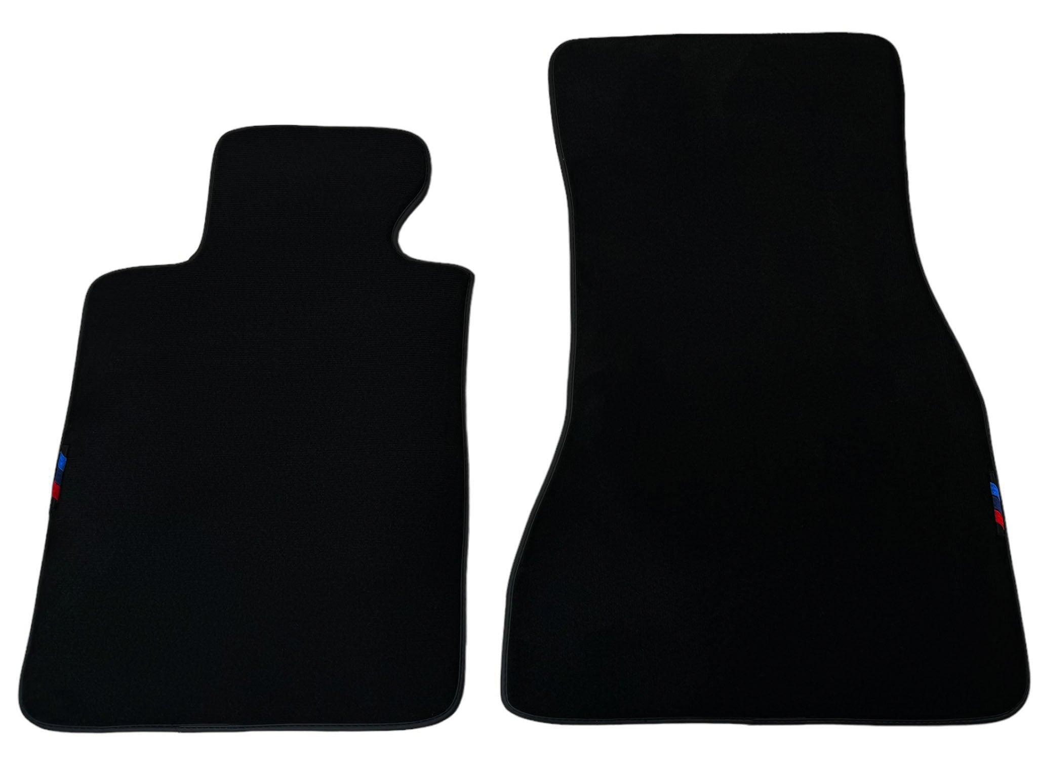 Black Floor Mats For BMW 7 Series E38 Long | Fighter Jet Edition