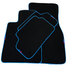 Black Floor Mats For BMW 7 Series E38 | Fighter Jet Edition