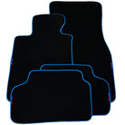 Black Floor Mats For BMW 7 Series E38 | Fighter Jet Edition