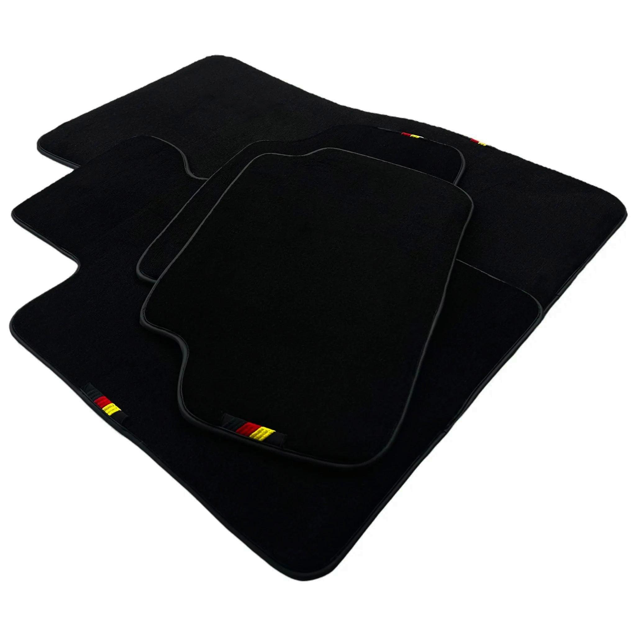 Black Floor Mats For BMW M6 E24 Germany Edition - AutoWin