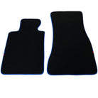 Black Mats For BMW X3 - E83 SUV | Blue Trim - AutoWin