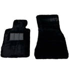 Black Sheepskin Floor Mats For BMW 4 Series G22 Coupe ER56 Design