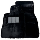 Black Sheepskin Floor Mats For BMW 4 Series G23 Convertible - AutoWin