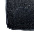 Black Sheepskin Floor Mats For BMW M5 E28 ER56 Design