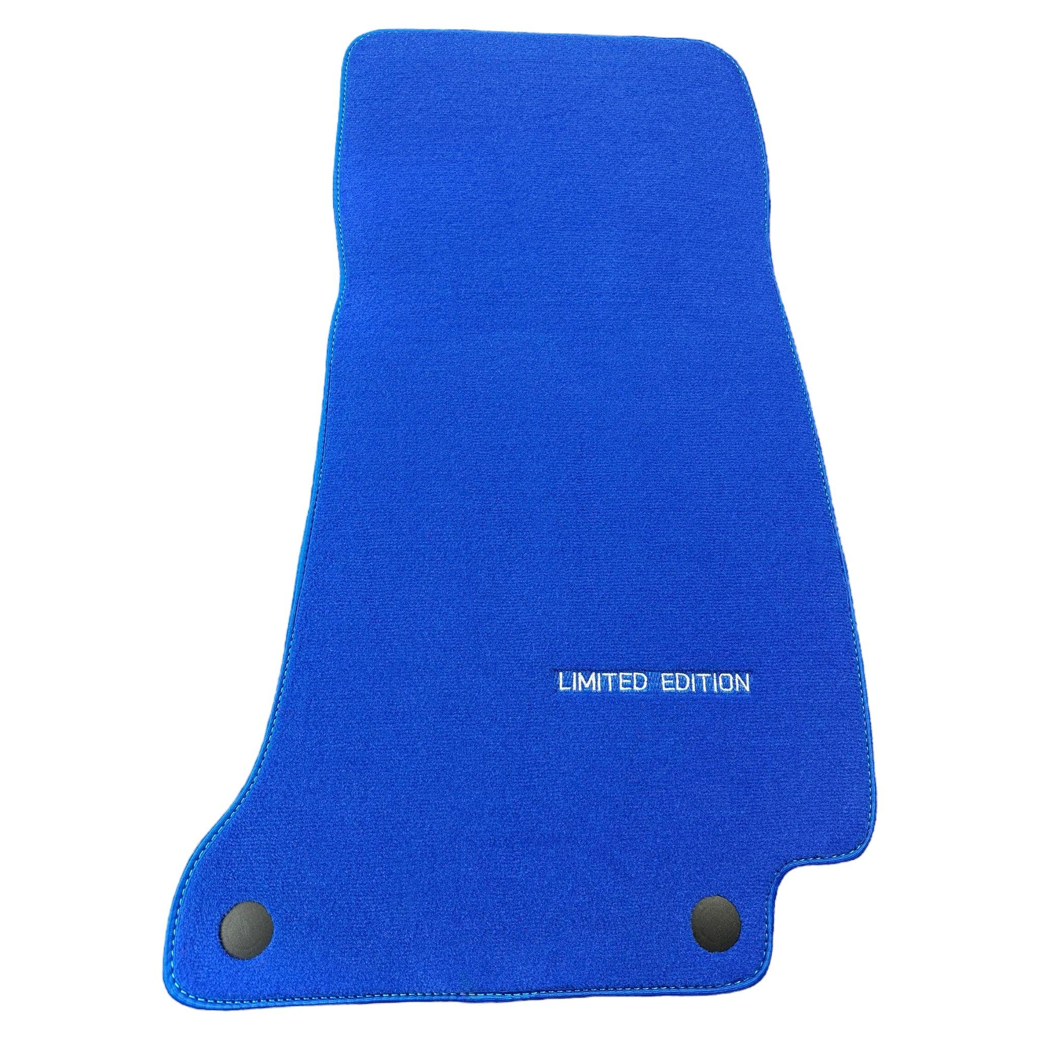 Blue Floor Mats For Mercedes Benz A-Class W177 Hybrid (2019-2023) | Limited Edition