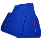 Blue Mats For BMW 5 Series G30 With M Package - AutoWin