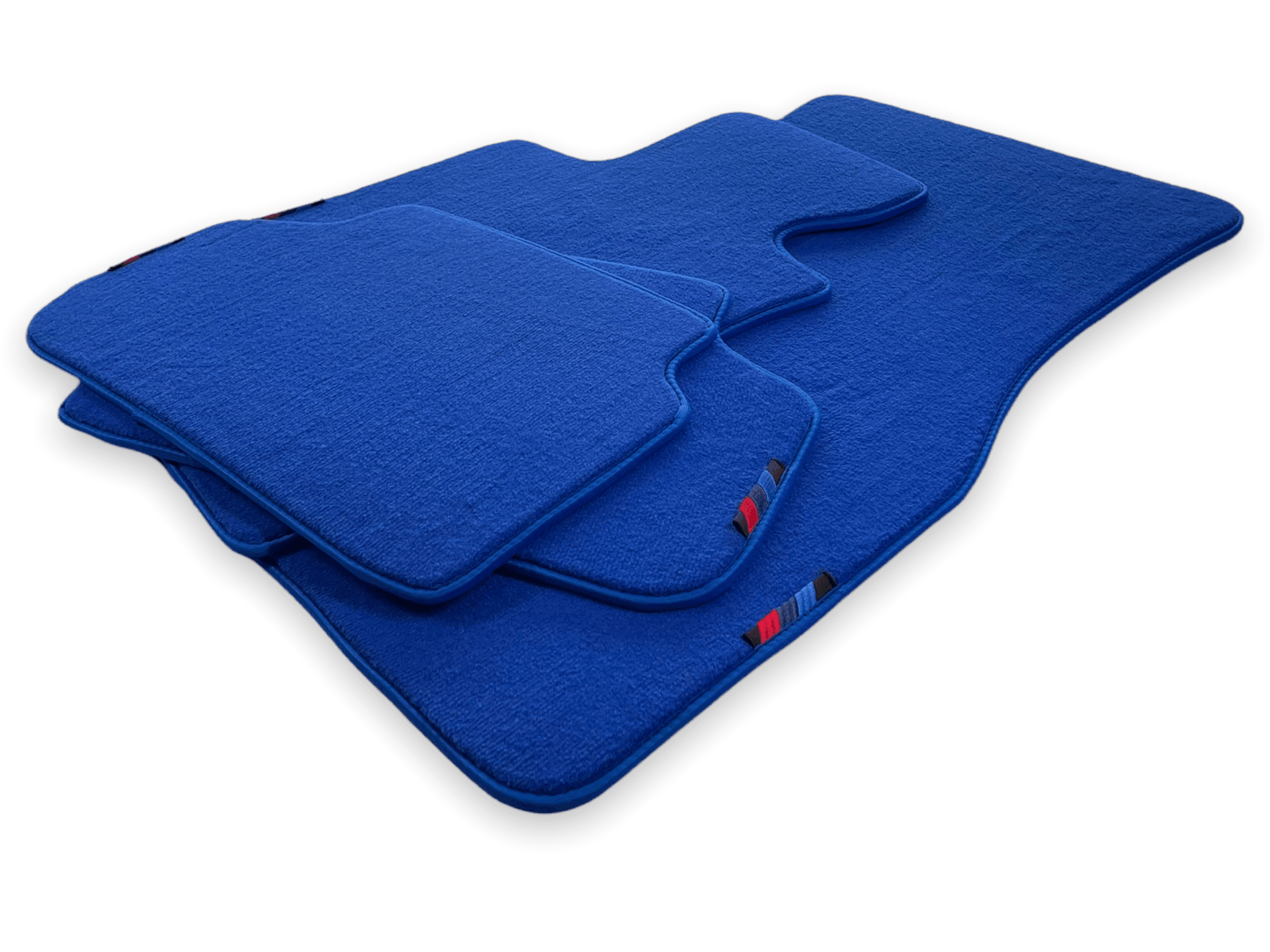 Blue Mats For BMW 6 Series E24 Coupe With M Package - AutoWin