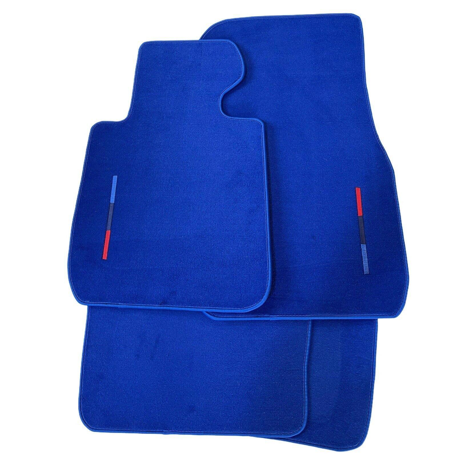 Blue Mats For BMW X6M E71 SUV With M Package - AutoWin