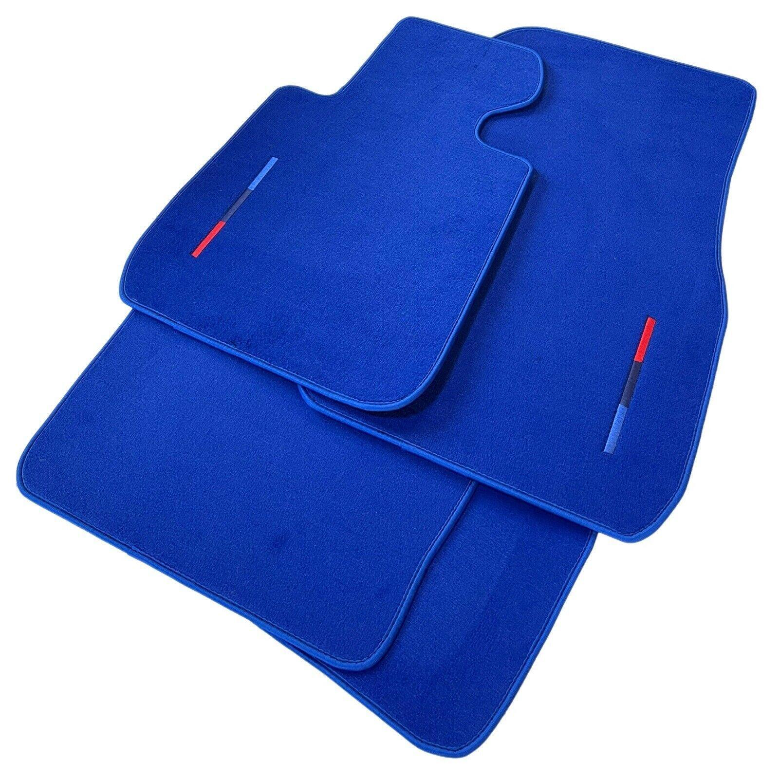 Blue Mats For BMW X6M E71 SUV With M Package - AutoWin