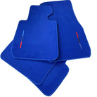 Blue Mats For BMW X6M E71 SUV With M Package - AutoWin