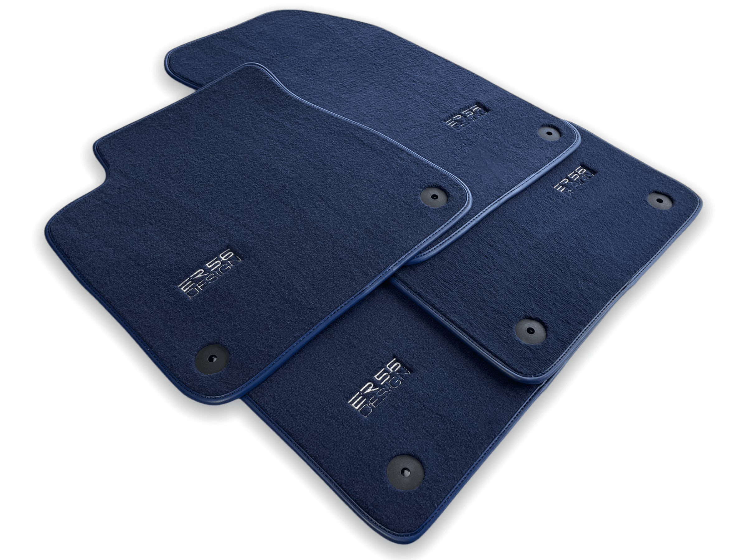 Dark Blue Floor Mats for Audi A1 - 5-door Citycarver (2019-2024) | ER56 Design