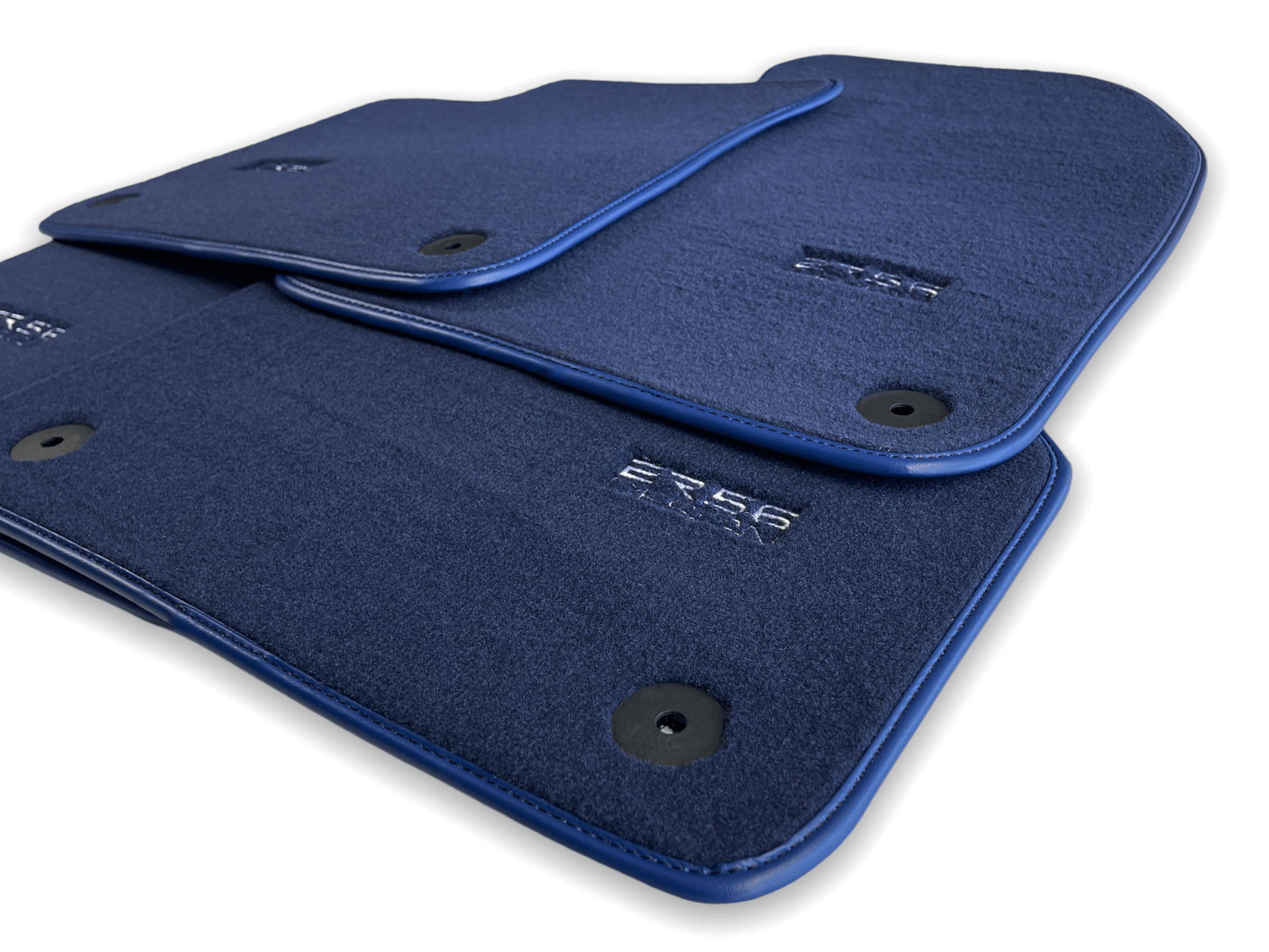 Dark Blue Floor Mats for Audi A1 - 5-door Hatchback (2019-2024) | ER56 Design