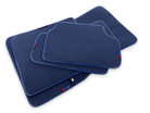 Dark Blue Floor Mats For BMW 3 Series G20 With M Package - AutoWin