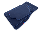 Dark Blue Mats For BMW 5 Series E28 Sedan With M Package - AutoWin