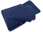 Dark Blue Mats For BMW 5 Series G30 With M Package - AutoWin