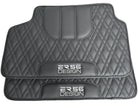 Floor Mats For BMW X6M F96 SUV Black Leather Er56 Design - AutoWin