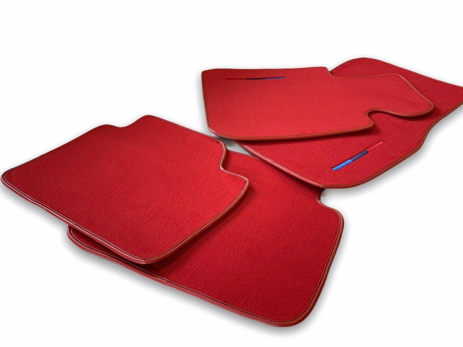 Red Floor Mats For BMW 1 Series F40 With M Package - AutoWin