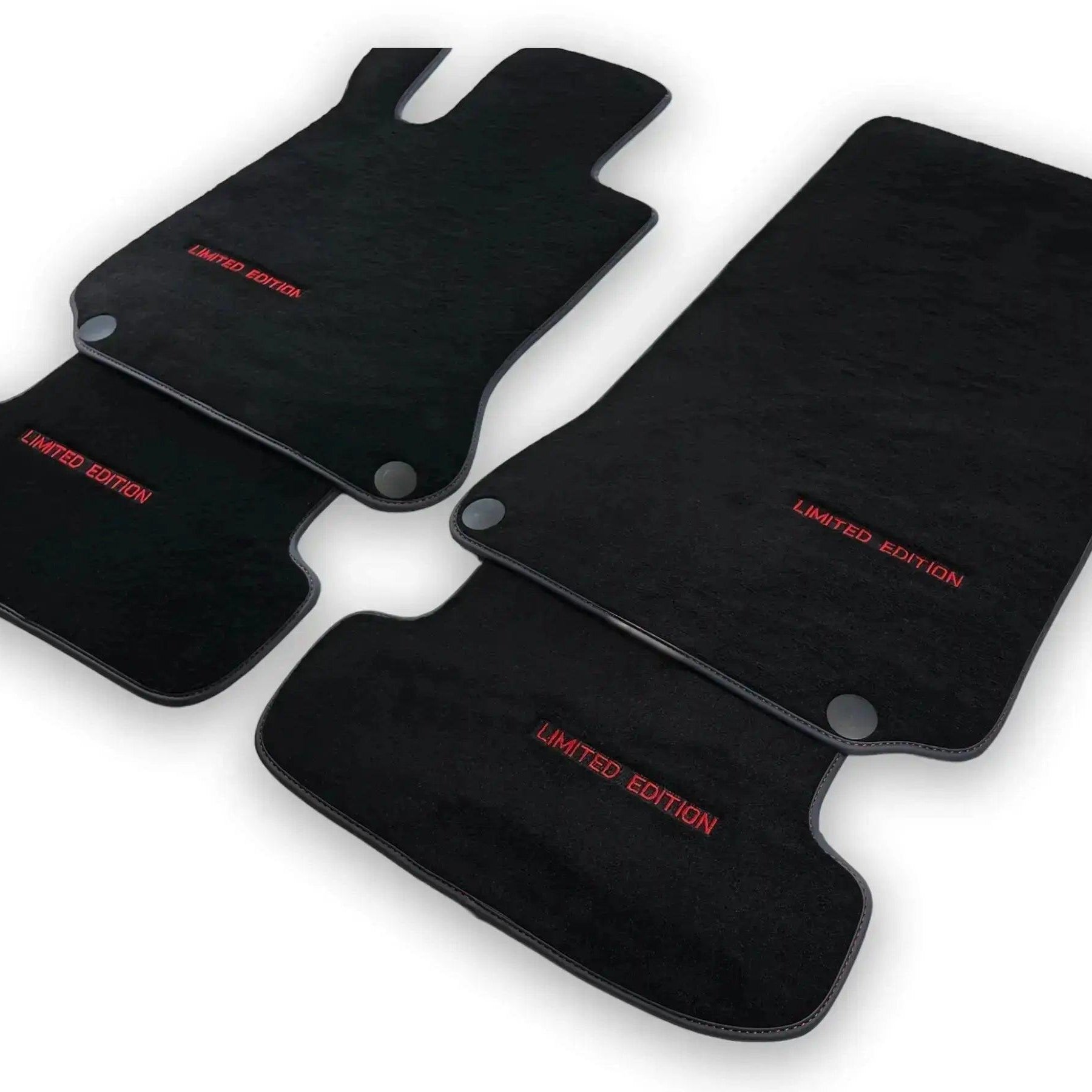 Red Floor Mats For Mercedes Benz GLA-Class H247 (2021-2023) Hybrid | Limited Edition