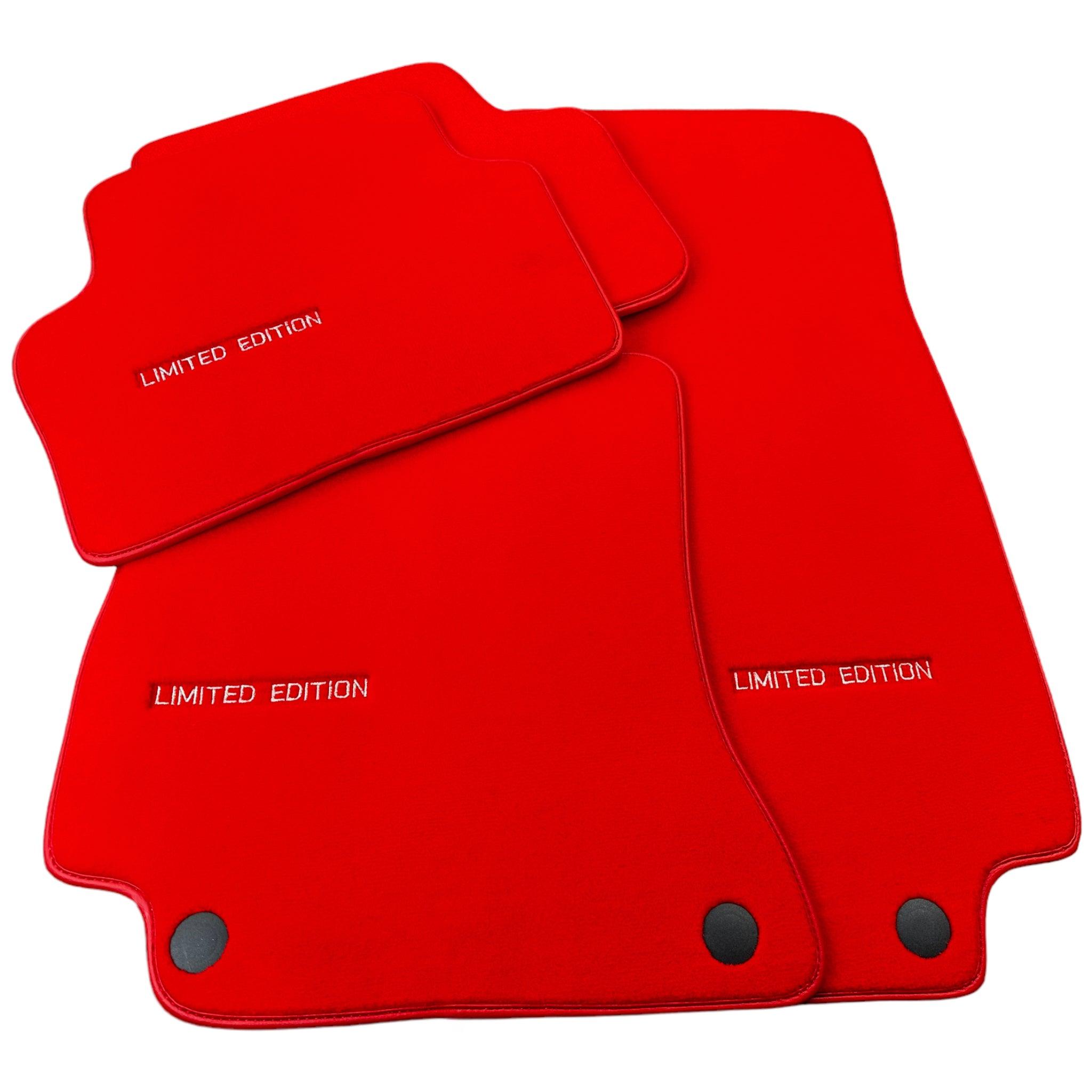 Red Floor Mats For Mercedes Benz GLE-Class C292 Coupe (2015-2020) | Limited Edition