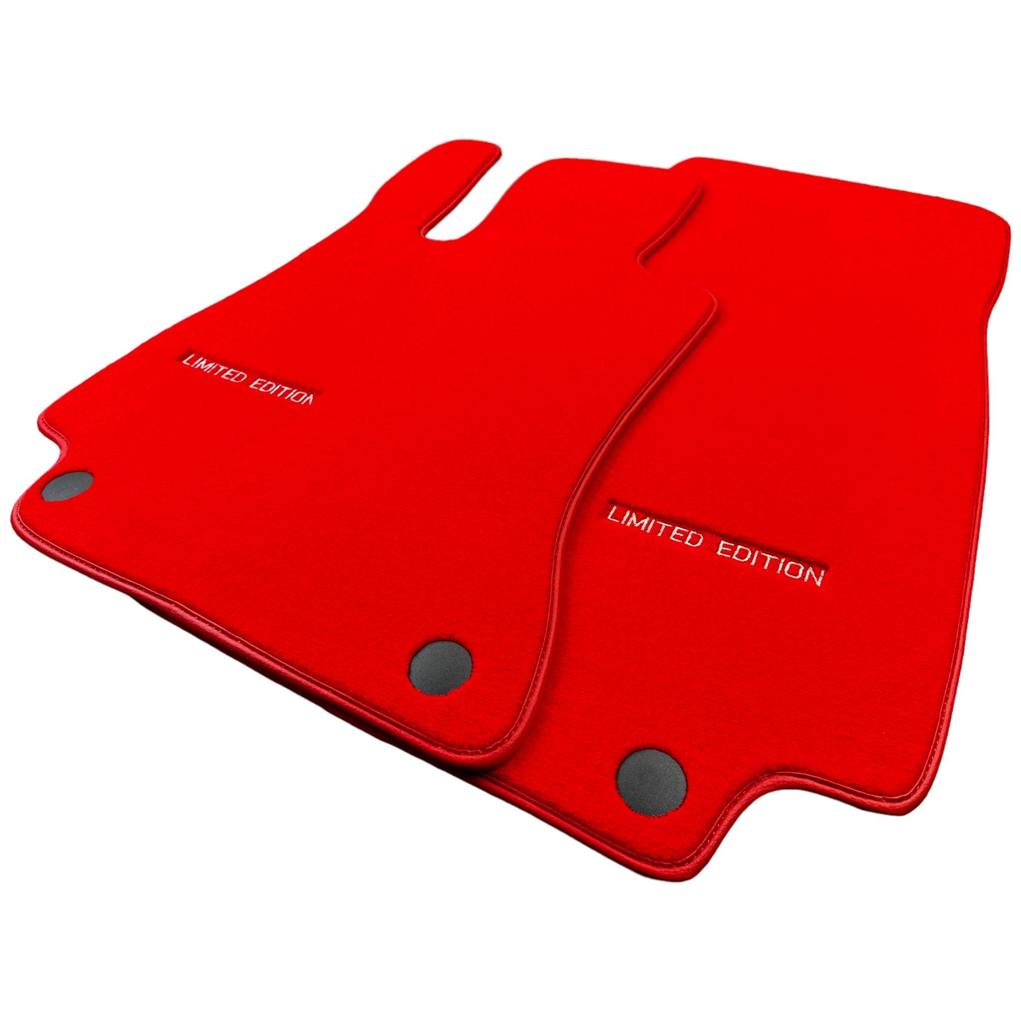 Red Floor Mats For Mercedes Benz S-Class V223 (2020-2023) Long Wheelbase | Limited Edition
