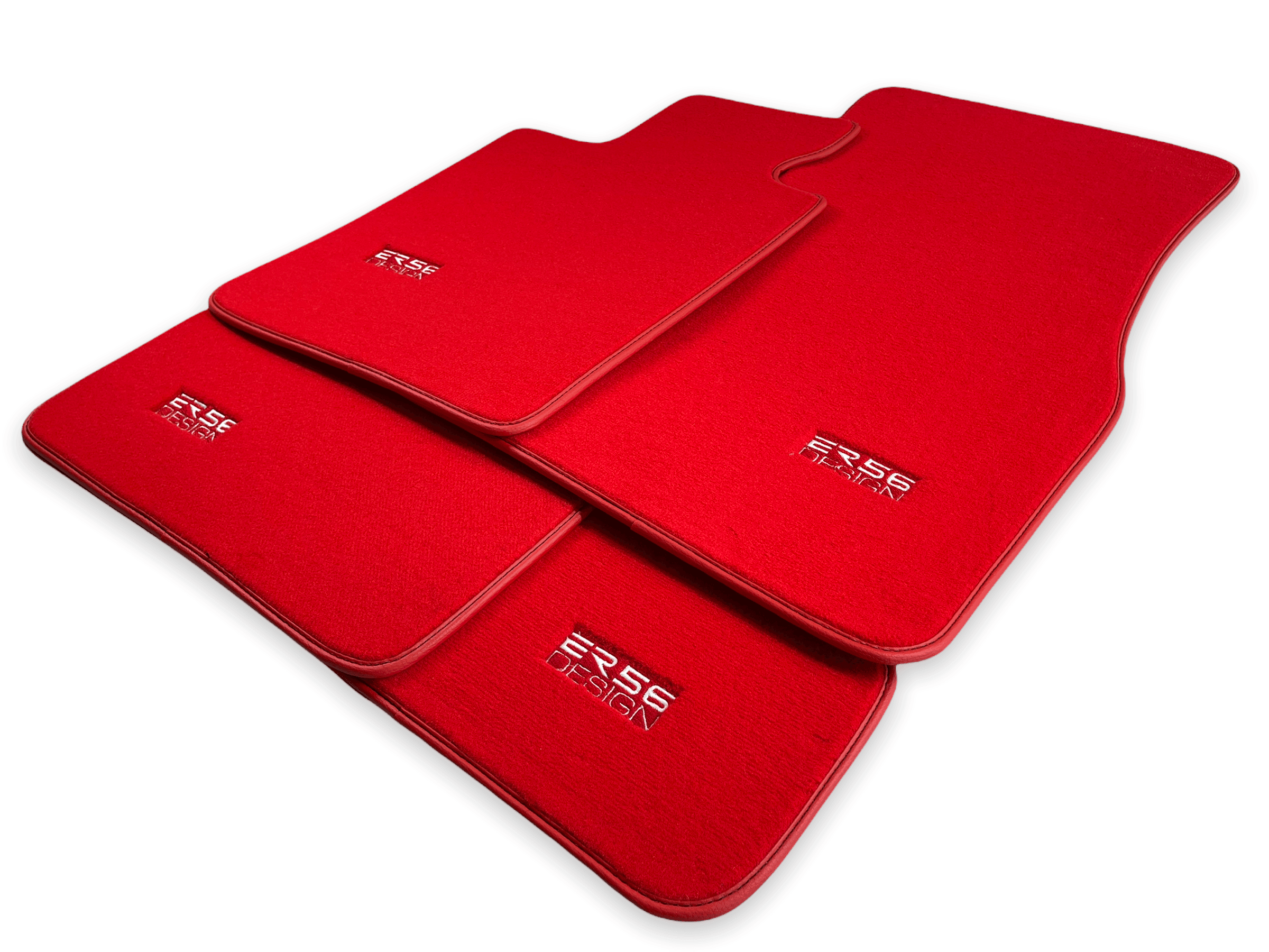 Red Mats For BMW 2 Series F23 Convertible - ER56 Design Brand - AutoWin