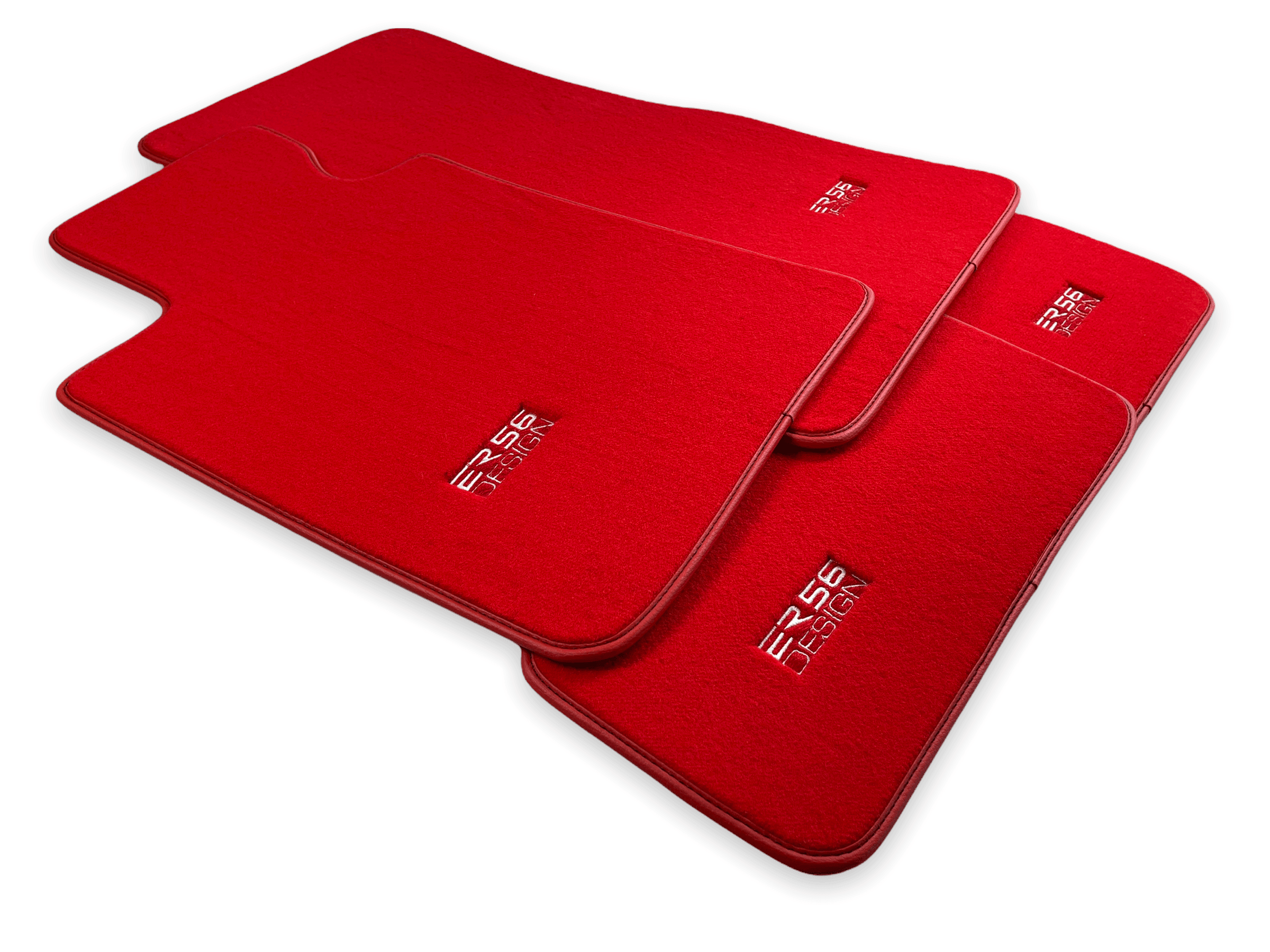 Red Mats For BMW 2 Series F23 Convertible - ER56 Design Brand - AutoWin