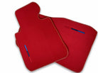 Red Mats For BMW 3 Series E30 2-doors Coupe With M Package - AutoWin