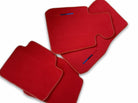 Red Mats For BMW 3 Series E30 2-doors Coupe With M Package - AutoWin