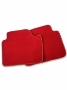 Red Mats For BMW 3 Series E30 2-doors Coupe With M Package - AutoWin