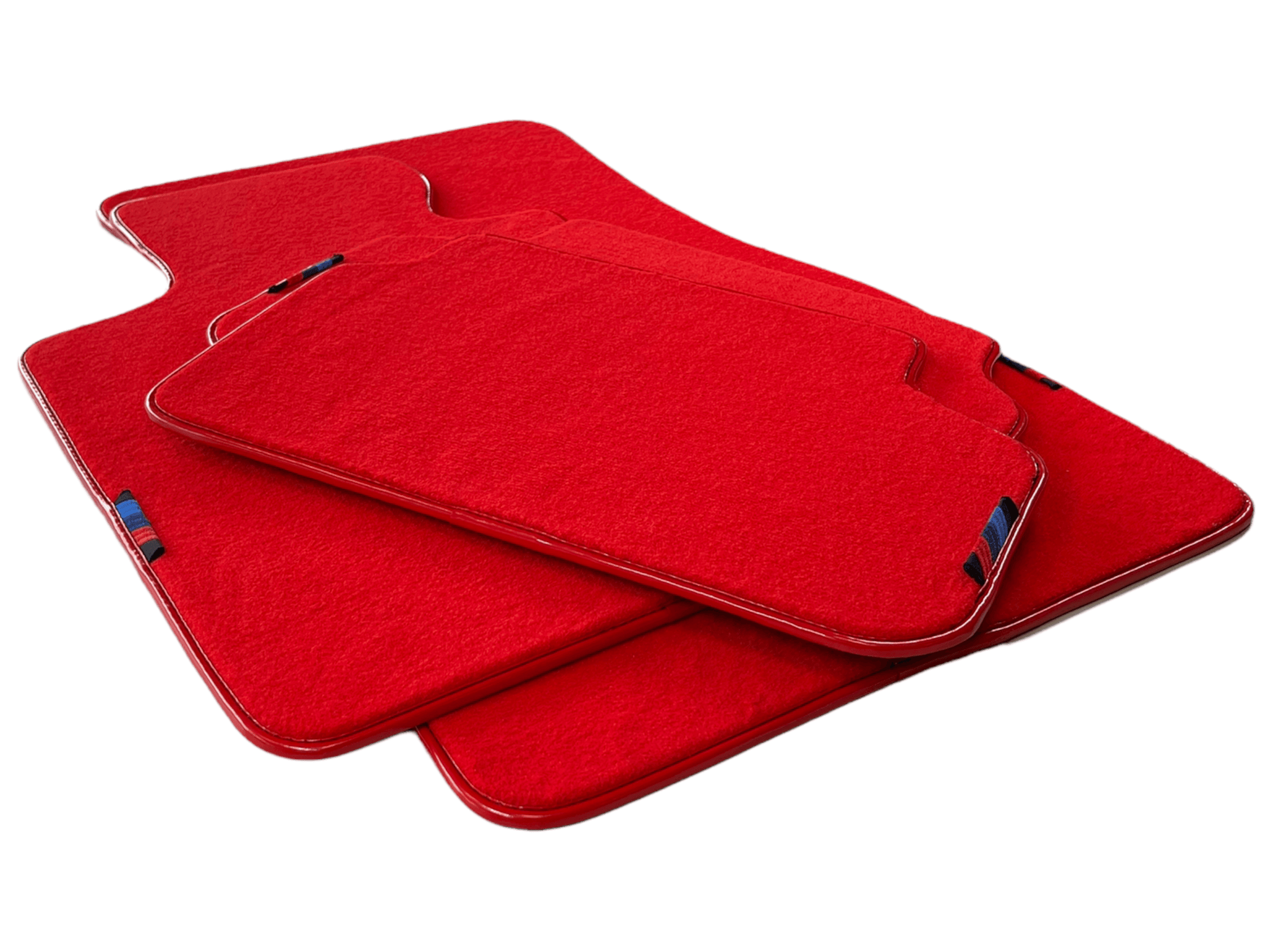 Red Mats For BMW 3 Series E30 4-doors Sedan With M Package AutoWin Brand - AutoWin