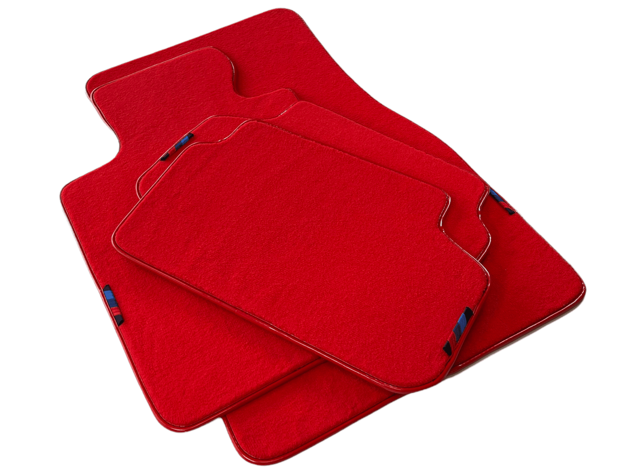 Red Mats For BMW 3 Series E30 4-doors Sedan With M Package AutoWin Brand - AutoWin