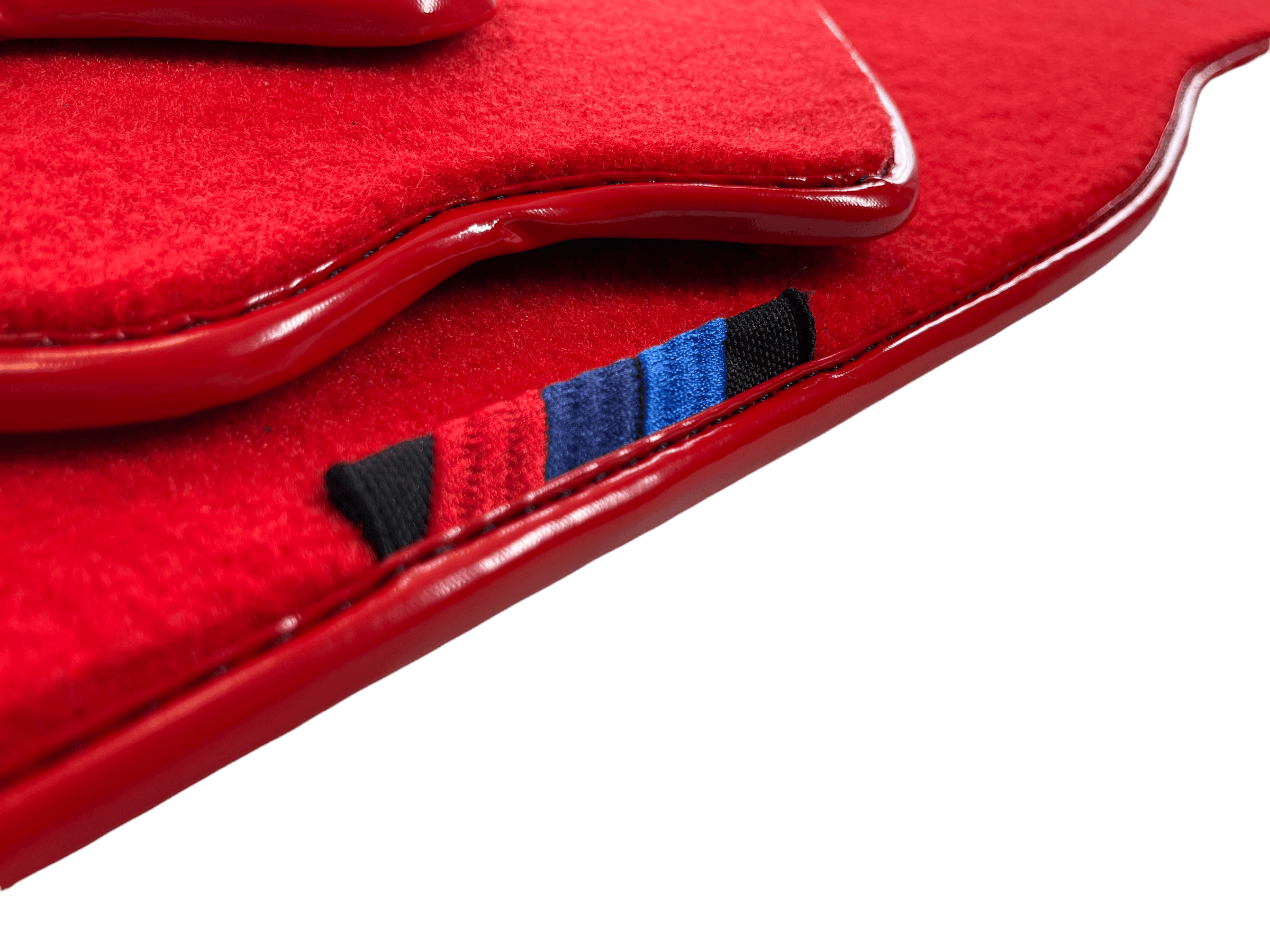 Red Mats For BMW 3 Series E30 4-doors Sedan With M Package AutoWin Brand - AutoWin