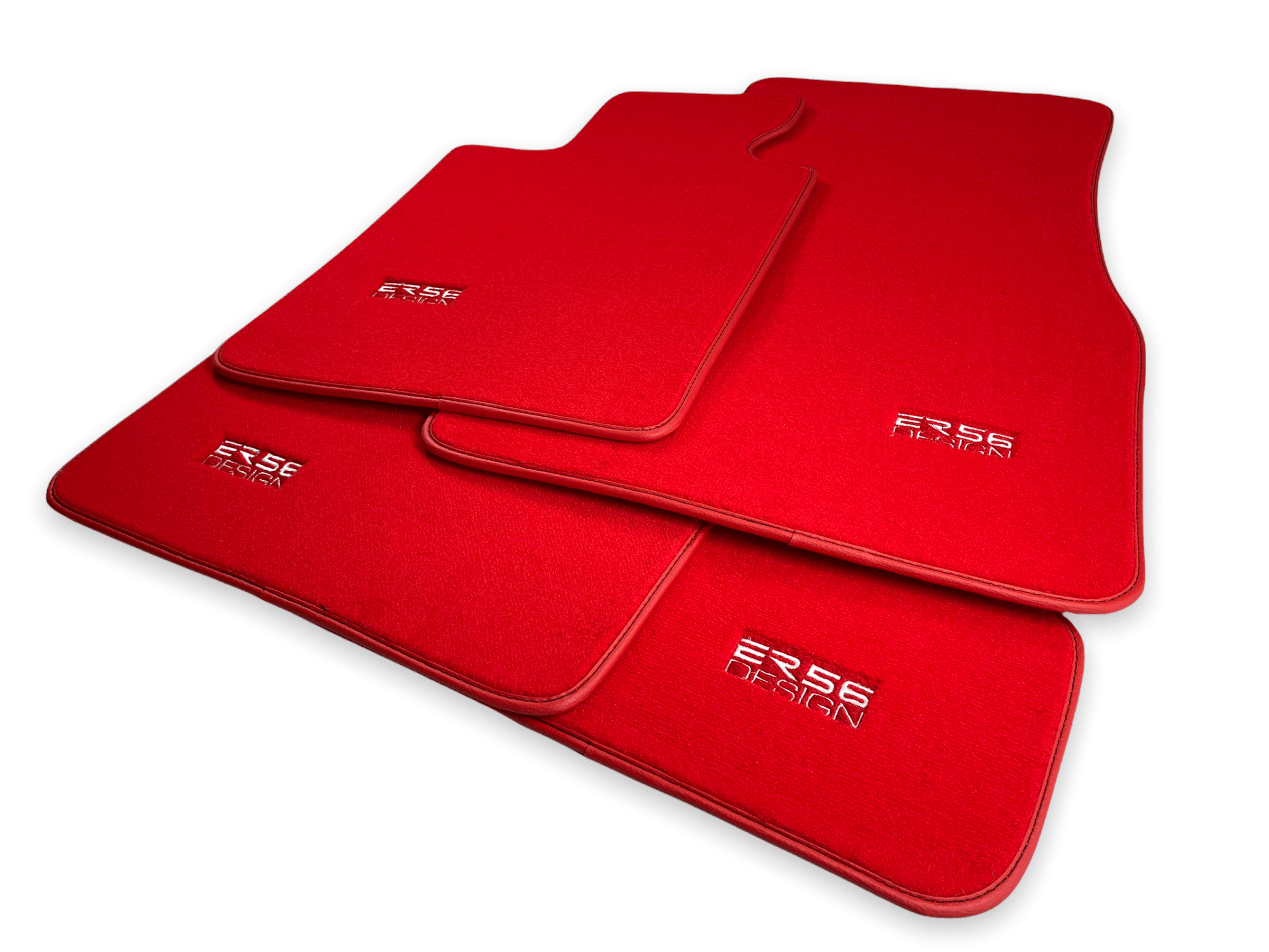 Red Mats For BMW M4 G83 Convertible - ER56 Design Brand - AutoWin