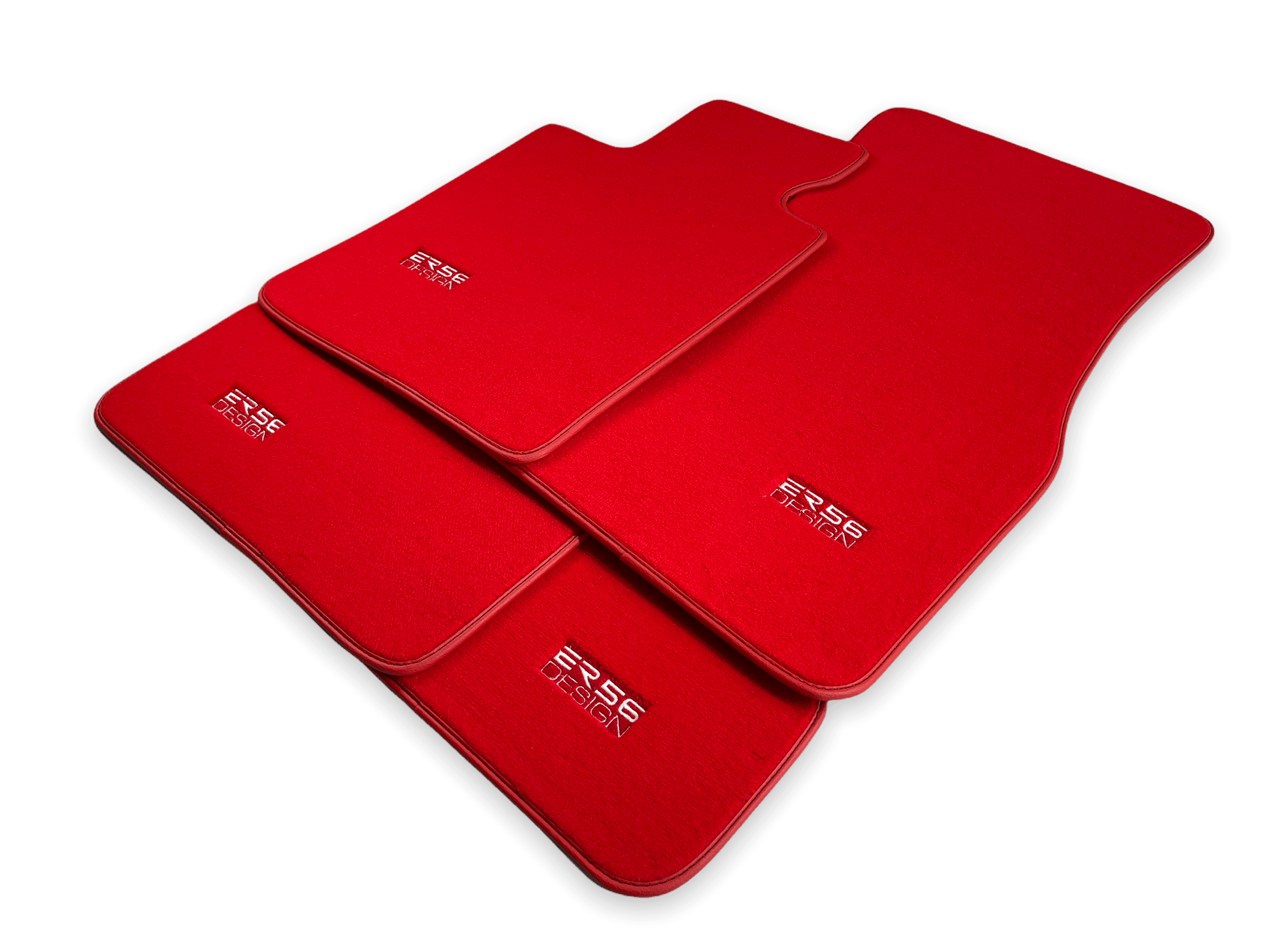 Red Mats For BMW M4 G83 Convertible - ER56 Design Brand - AutoWin