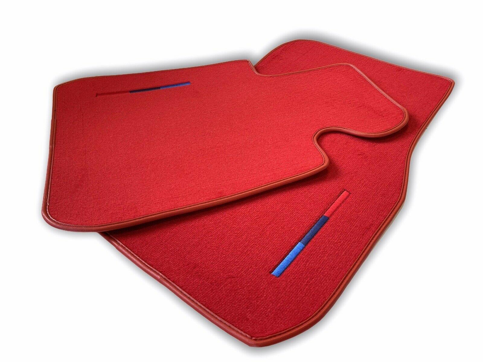 Red Mats For BMW X5M F95 SUV With M Package - AutoWin