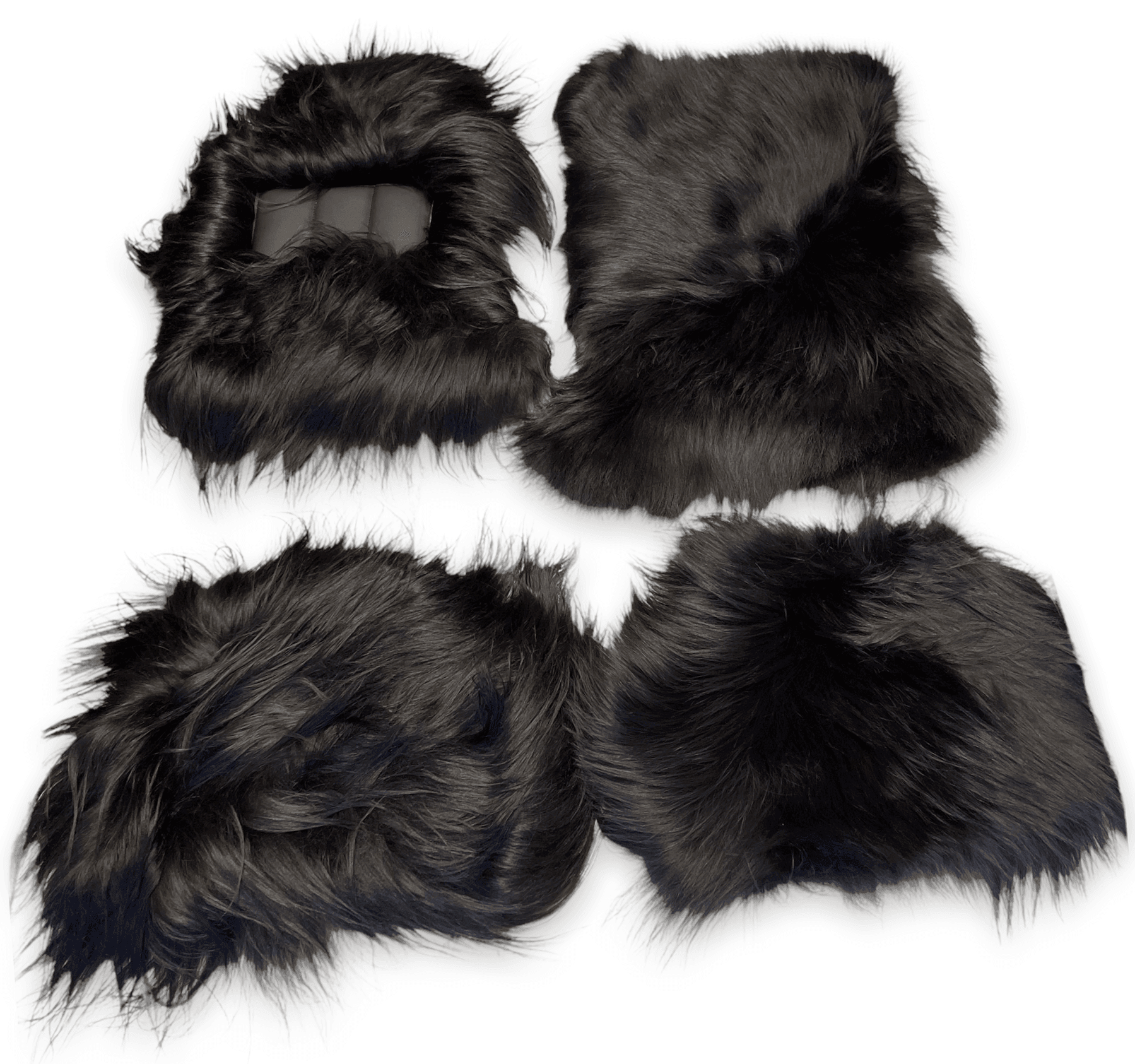 Sheepskin Floor Mats For Rolls Royce Phantom Drophead Coupe 2007–2016 Er56 Design Brand - AutoWin