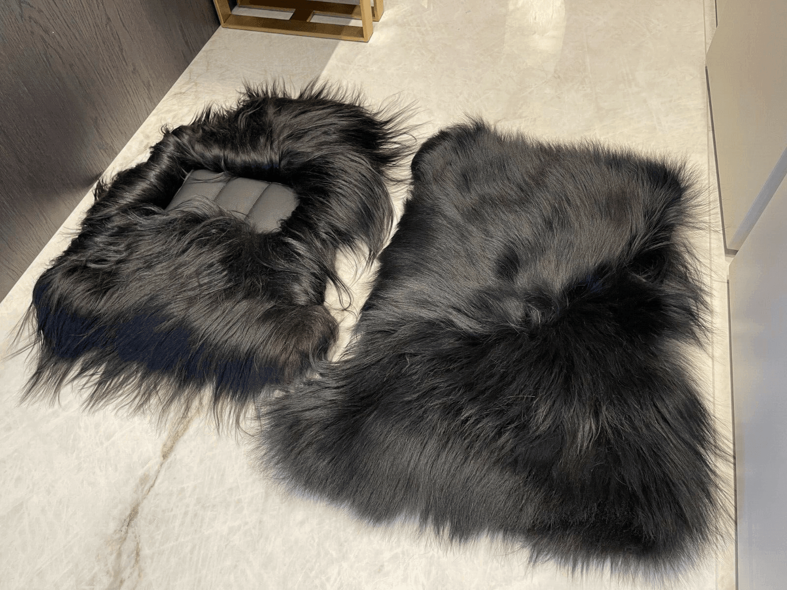 Sheepskin Floor Mats For Rolls Royce Phantom Drophead Coupe 2007–2016 Er56 Design Brand - AutoWin