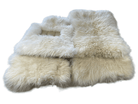 White Sheepskin Floor Mats For Rolls Royce Phantom Drophead Coupe 2007–2016 - AutoWin