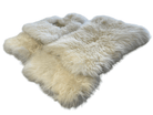 White Sheepskin Floor Mats For Rolls Royce Phantom Drophead Coupe 2007–2016 - AutoWin